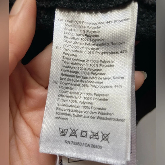 Helly Hansen ULLR Midlayer Fleece full zip Hooded Jacket Sz  L - Picture 9 of 11